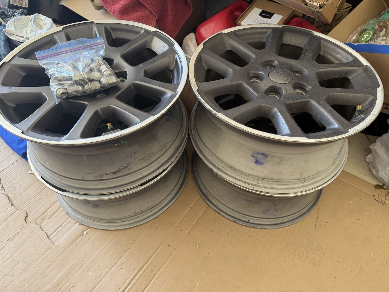Jeep Gladiator Overland OEM Rims 