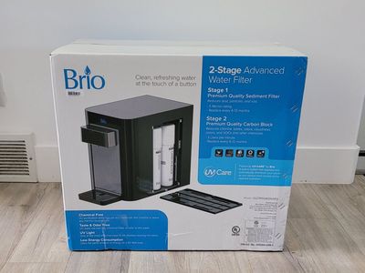 NEW- Brio 2 Stage Countertop Water Dispenser