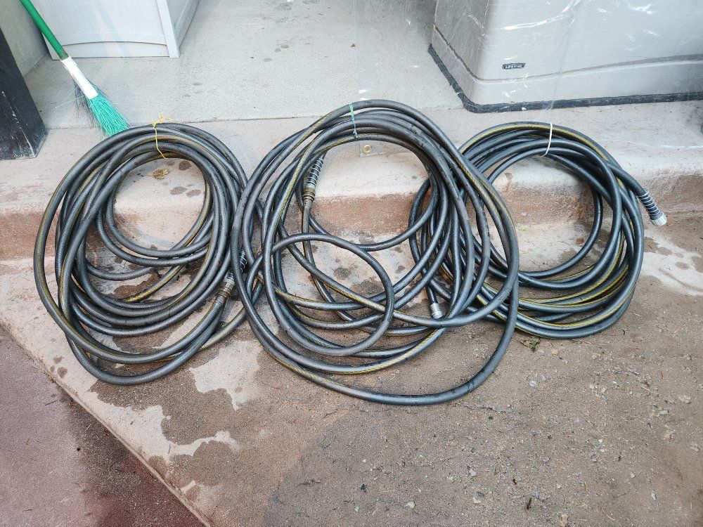 3 25' Garden Water Hoses