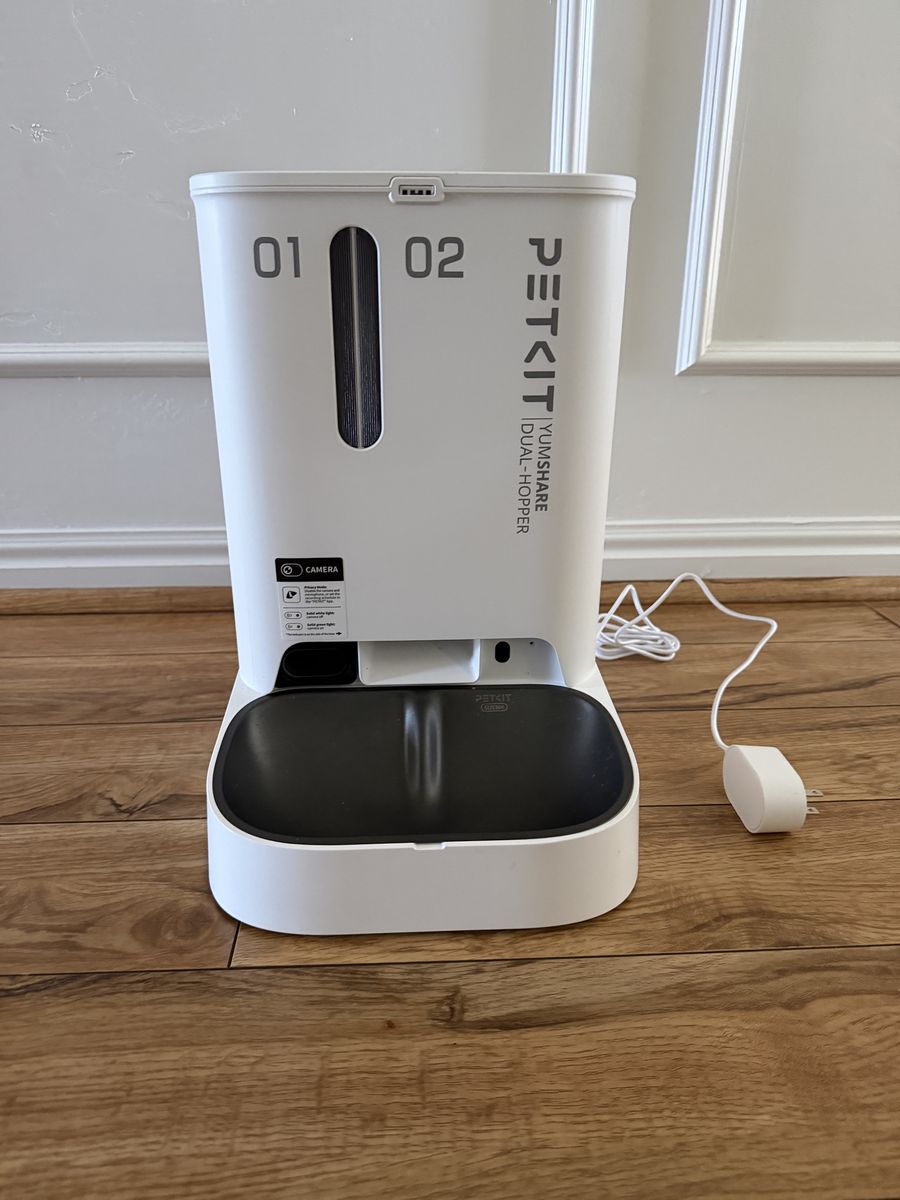 PETKIT Yumshare Dual-Hopper Smart Pet Feeder with Camera