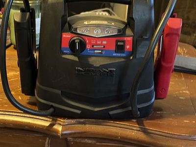 Schumacher Instant Power Portable Jump Starter with USB Ports & Work Light