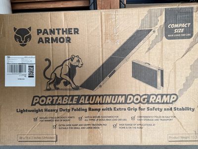 Two Compact Dog Ramps