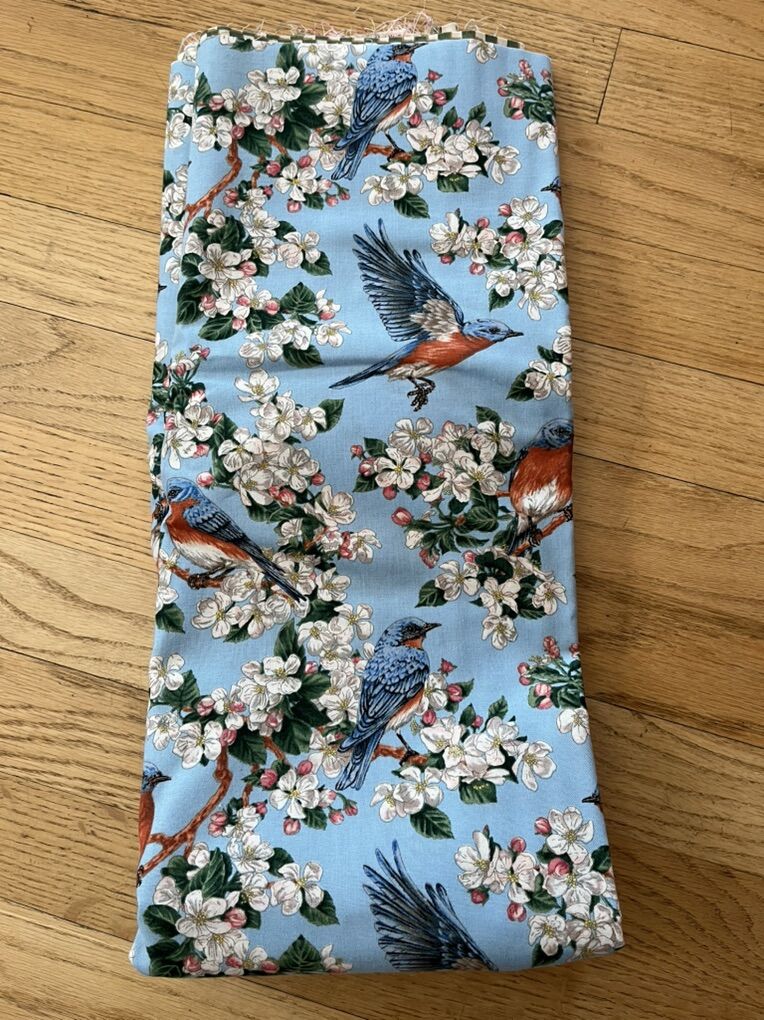 Five Matching Quilt Materials - 5 yards