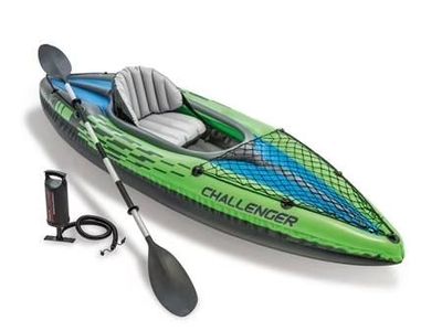 Intex Challenger K1 Kayak Set + Pump Kit