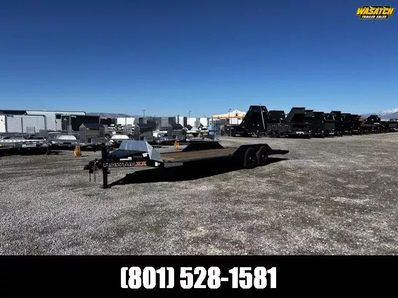 2026 RawMaxx 8.5x24 SLX Stealth X Car Hauler Equip
