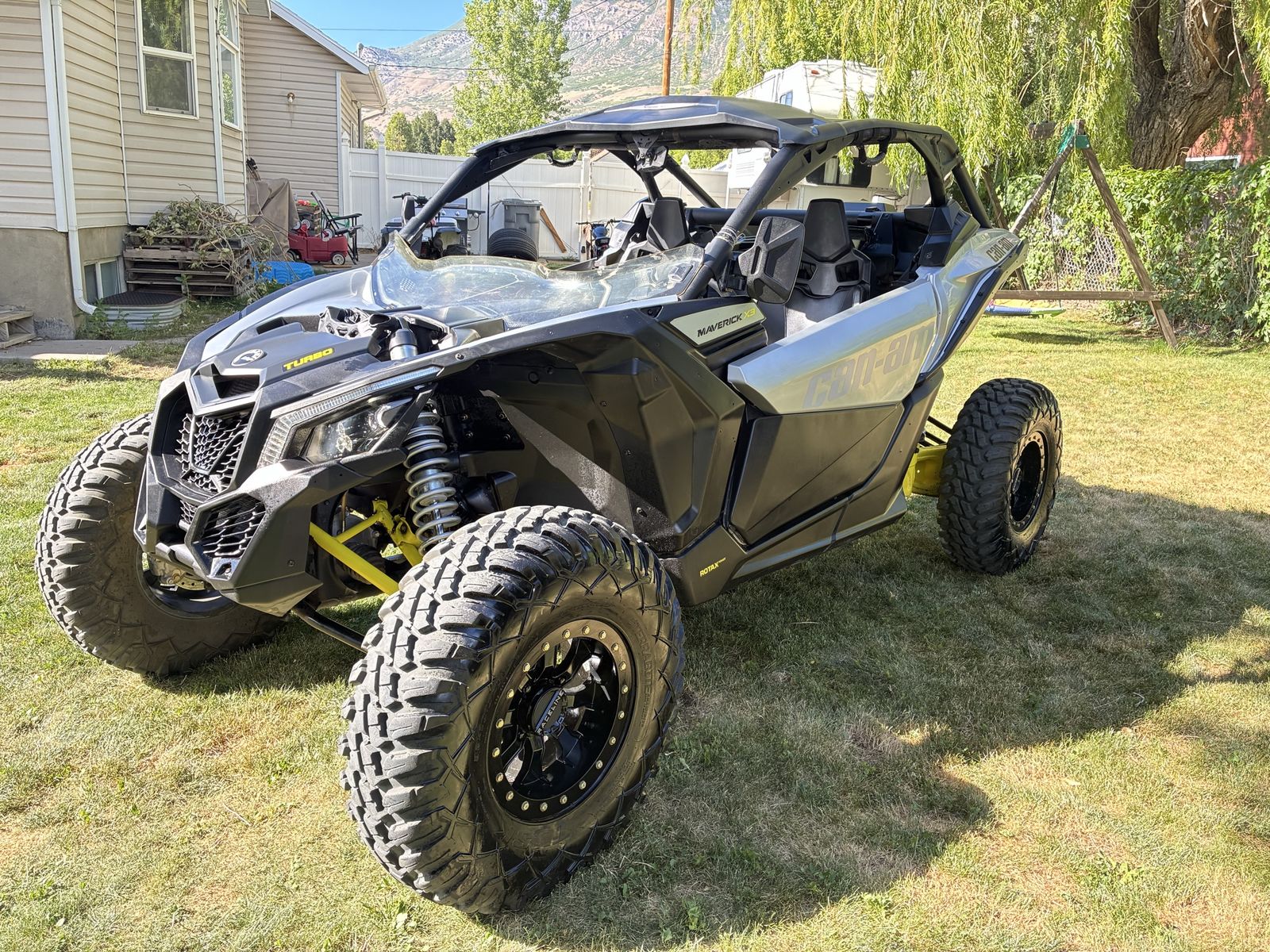 Can-Am x3 Turbo with 7x14 Trailer