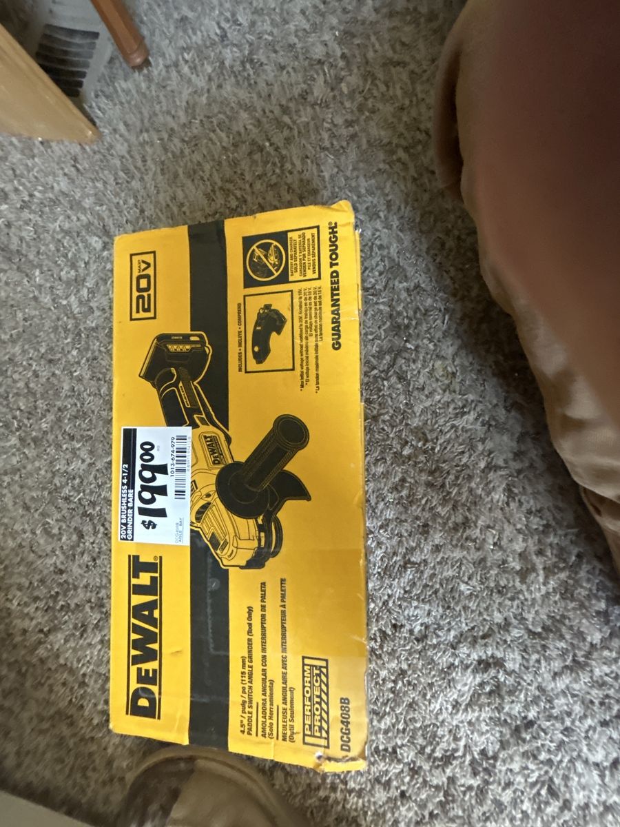 20 V Brushless 4 1/2 Inch Grinder Bare