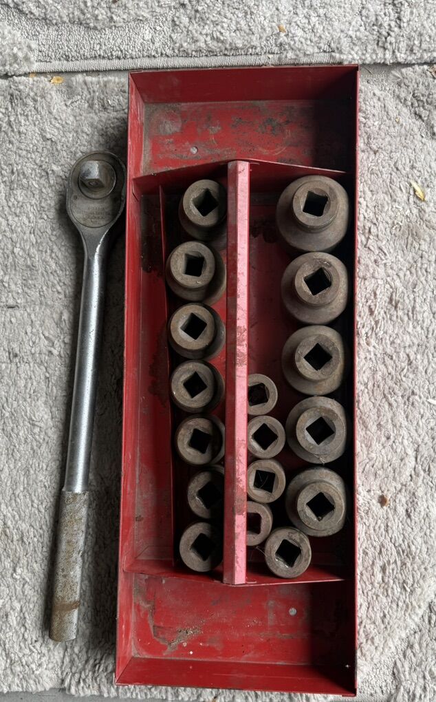 Proto 3/4 Drive Standard Impact Sockets w/ Ratchet