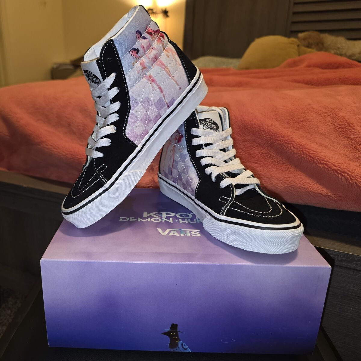 KPop Demon Hunters x Vans Big Kids SK8-Hi Shoe