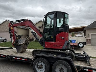 Dig, Grade & Backfill with Control – Yanmar VIO35 Mini Excavator Rental