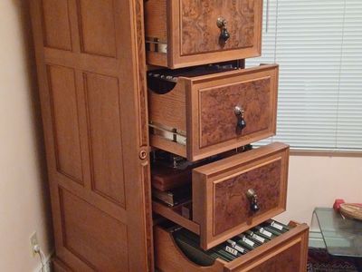 ANTIQUE FILING CABINET