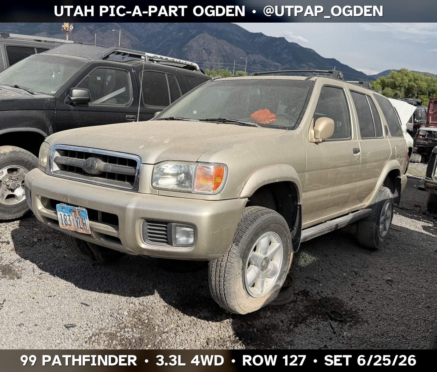 1999 Nissan Pathfinder Parts - UTPAP Ogden