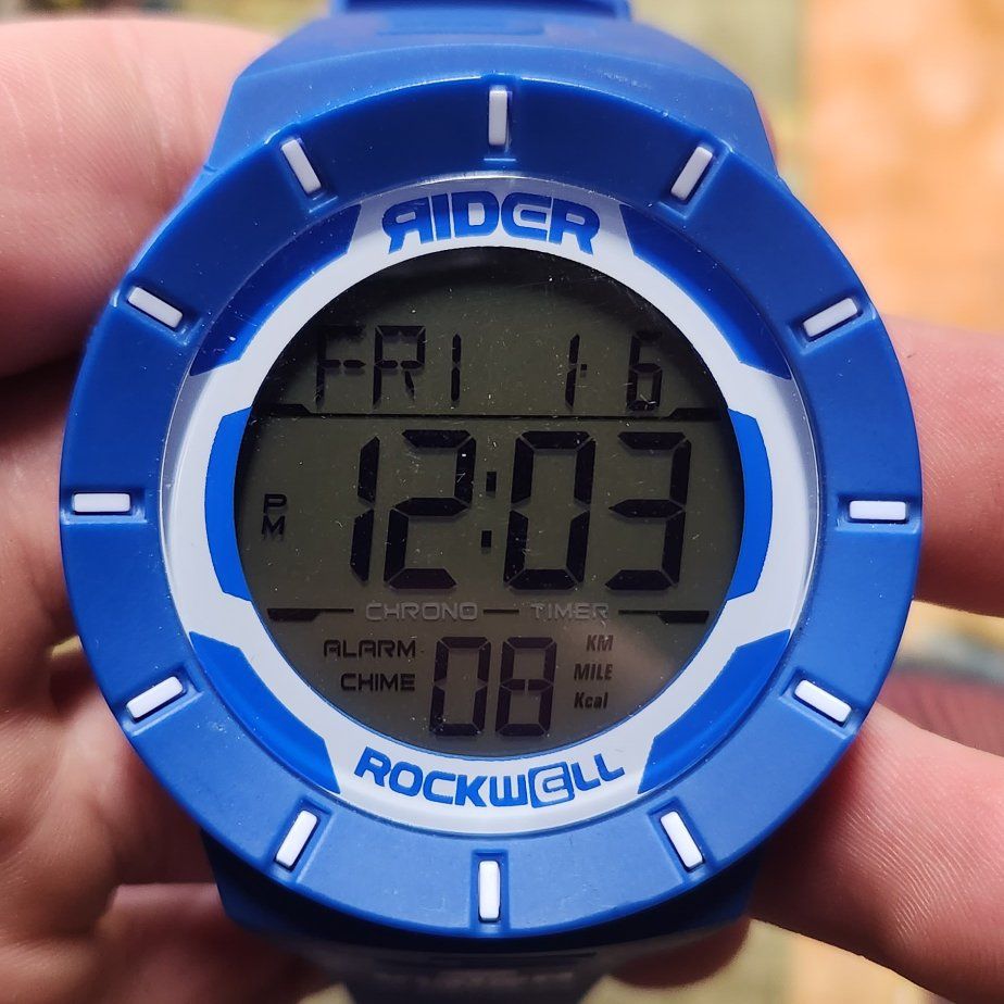 Rockwell Rider blue watch