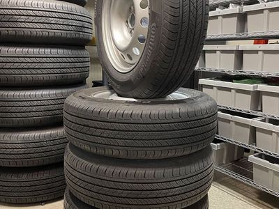 225/65R17 CONTINENTAL PRO CONTACT TX - TIRES & WHEELS SET - Up to 4 SETS