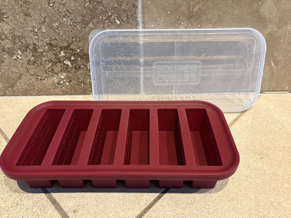 Like New Souper Cubes Silicone Freezer Mold