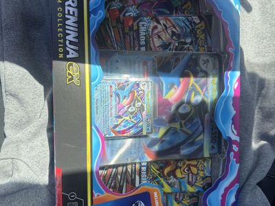 Pokemon Mega Greninja EX Premium Collection Box - Trading Card Game Set