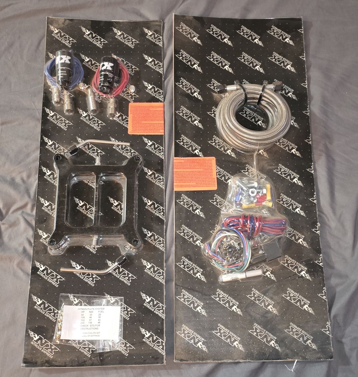 New Nitrous Express 4150 Hitman 4-BBL Nitrous Kit (100-200HP) w/o Bottle