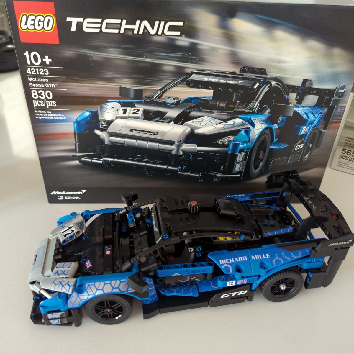 Lego Senna McLaren GTR Tchnic 42123 830pc