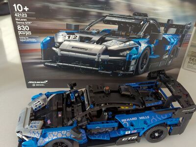 Lego Senna McLaren GTR Tchnic 42123 830pc