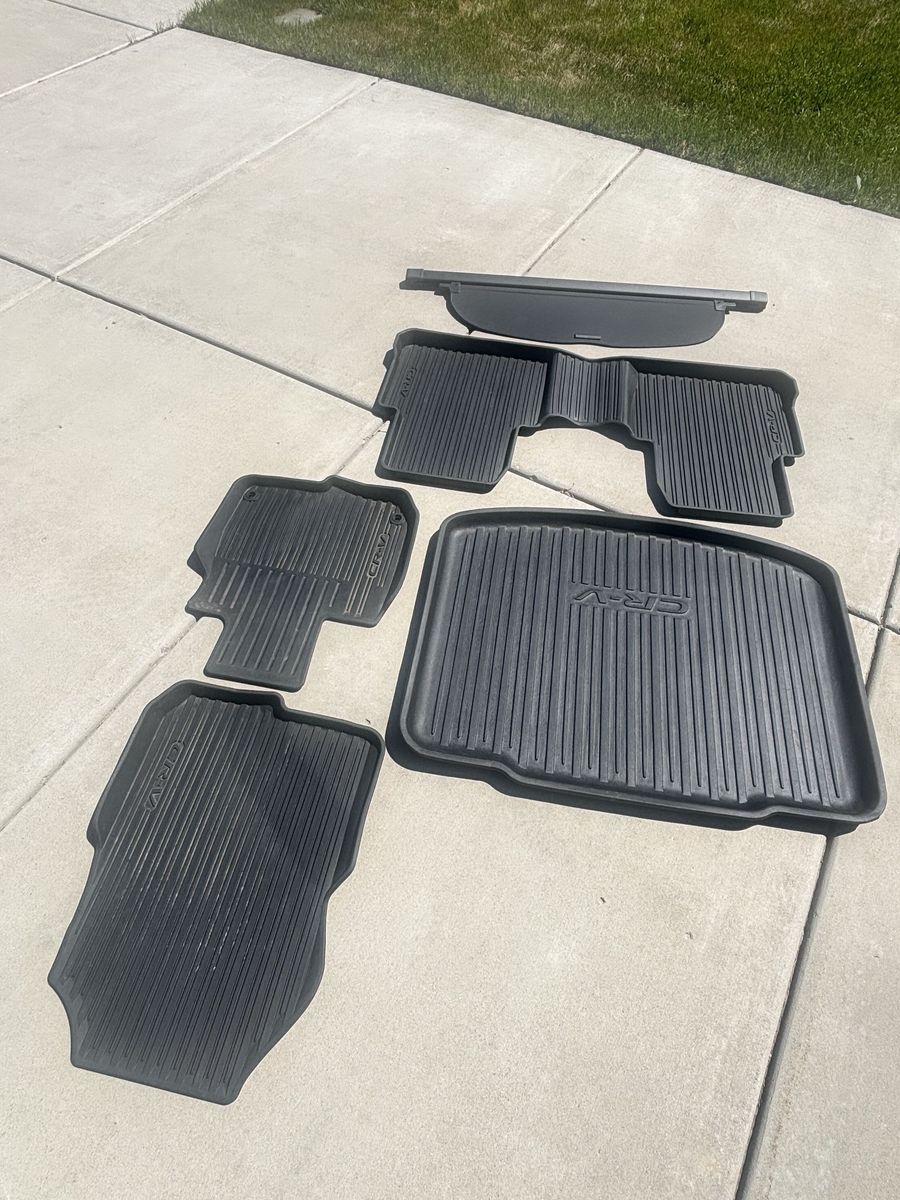 HONDA CRV All Weather Floor Mats and Cargo Mat