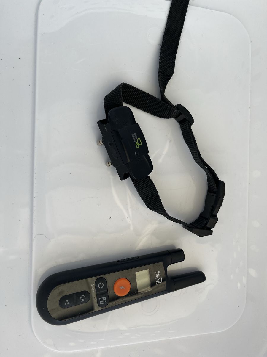 Dog care training collar