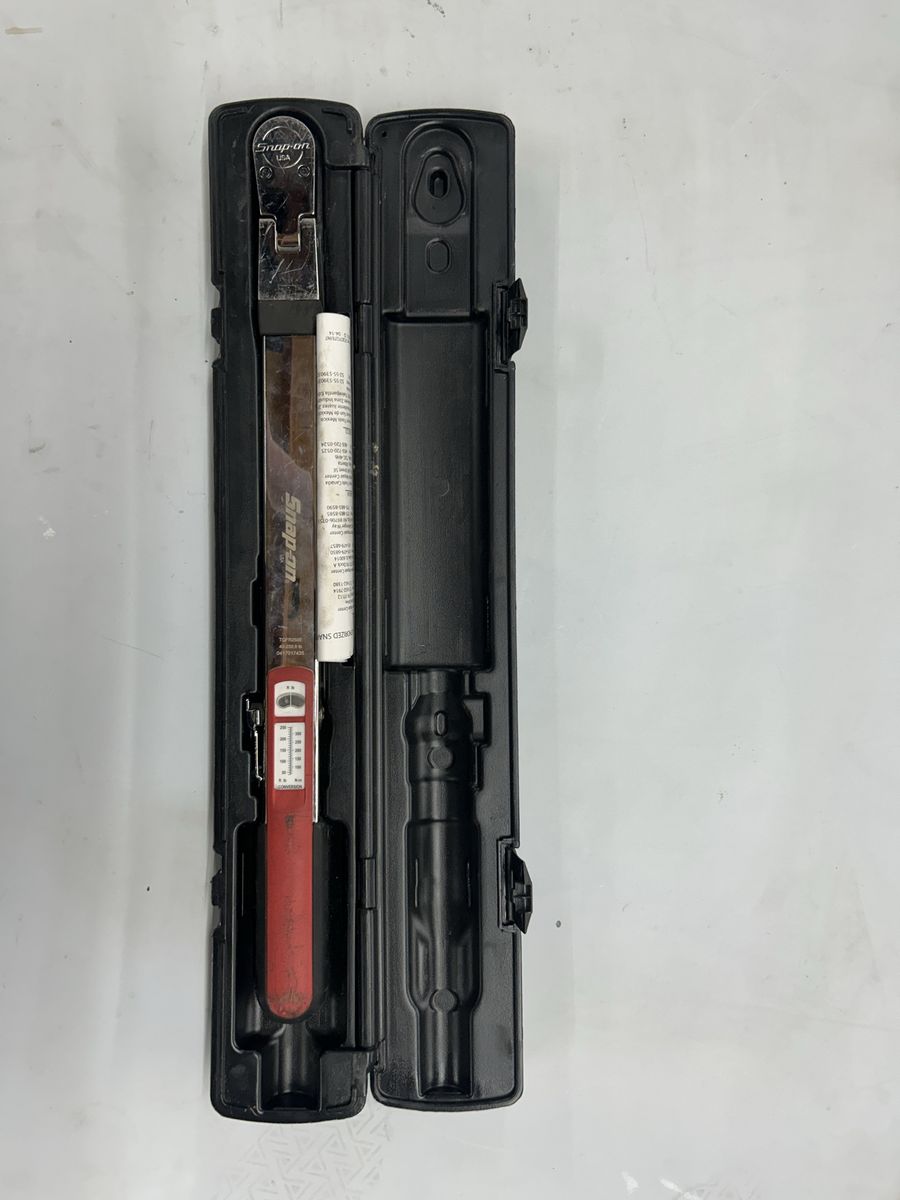 Snap on 1/2” torque wrench