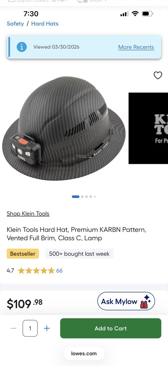 Klein Hard Hat