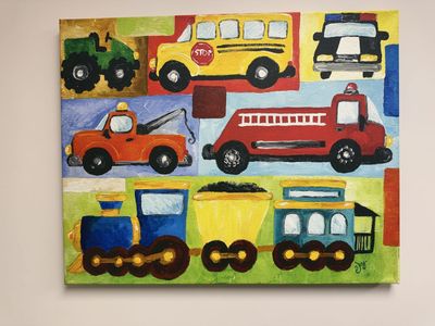 Children’s canvas art