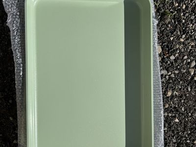 LUXE KITCHEN Large Cast Aluminum Oven Tray with Silicone Mat - Oven Safe 450°F