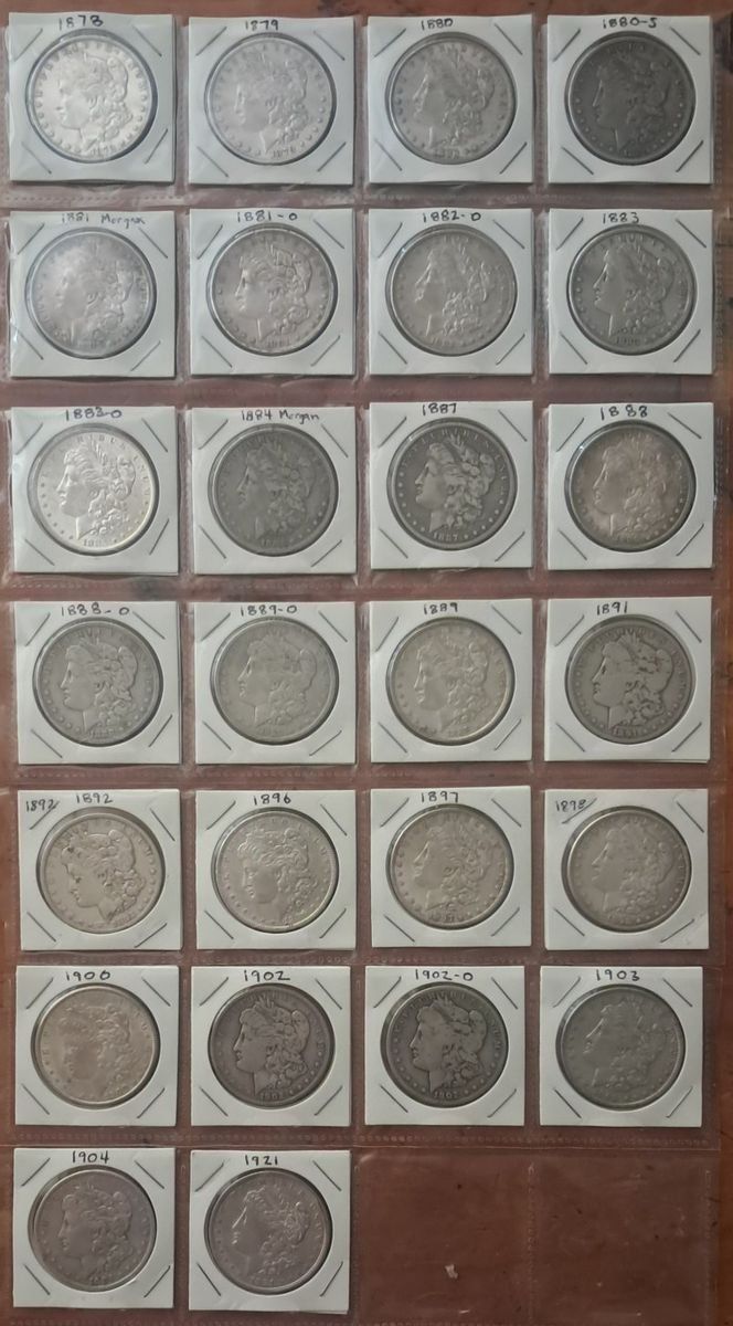 Morgan Silver Dollar Collection