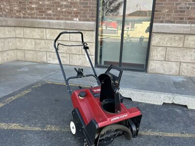 Toro single stage snowblower