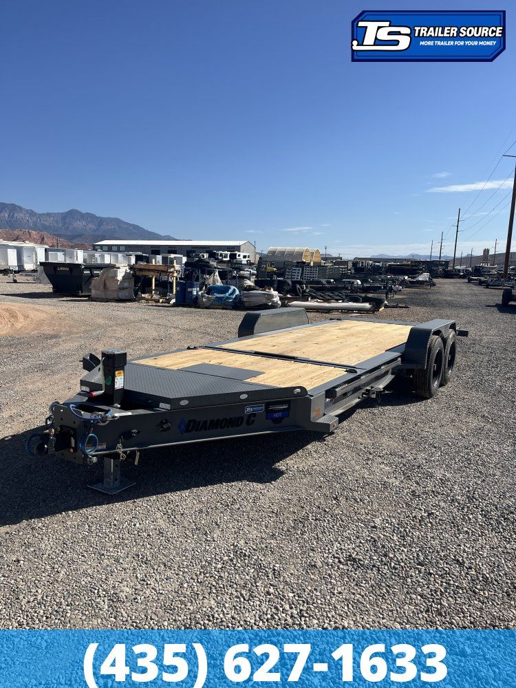 7x20 Diamond C HDT 208 Tilt Trailer - 18K GVWR - 18 Ply Tires