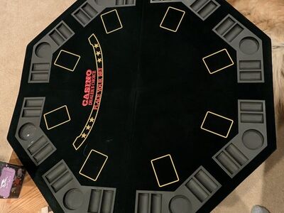 Poker table and accessories