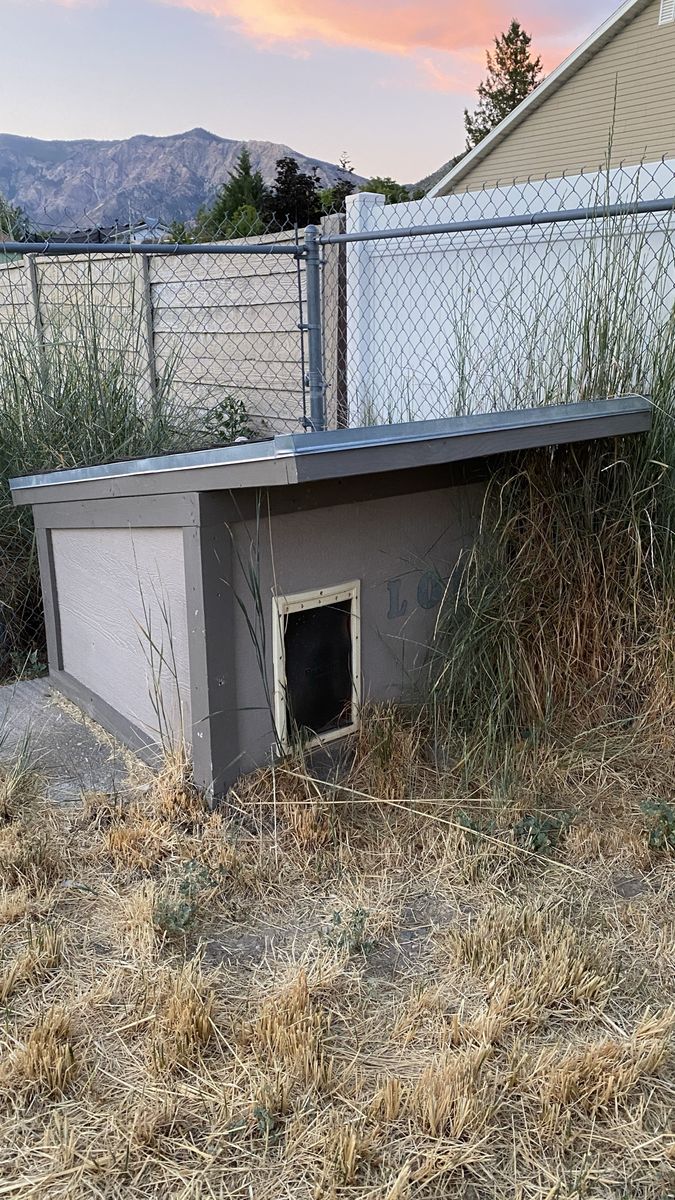 Large insulated dog house
