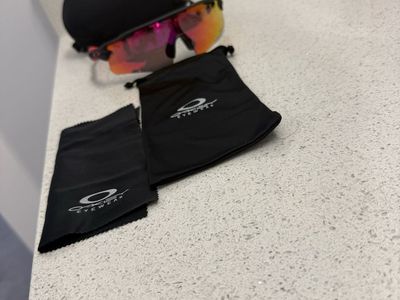 Radarlock Path Sunglasses Red/Black with Hard Case and Pouch