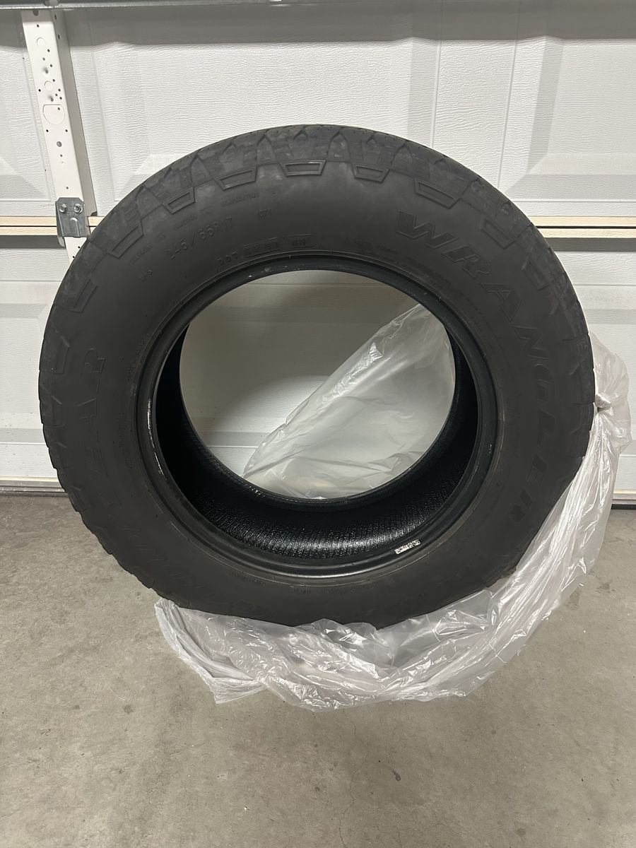Goodyear Wrangler All-Terrain Tires (set of 4) 245/65R17