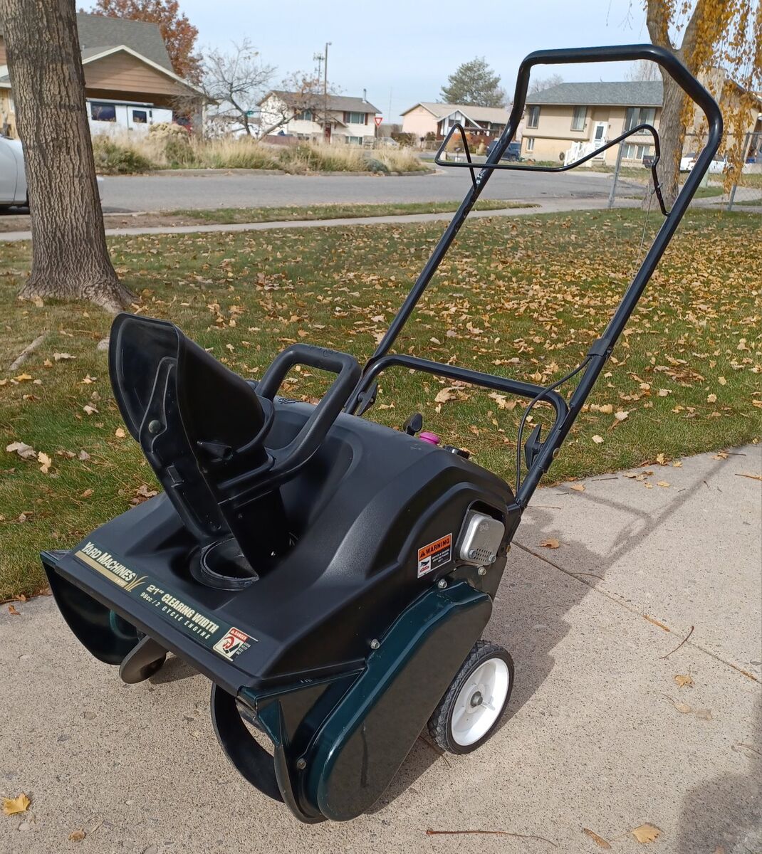 Yard Machines Snow Blower