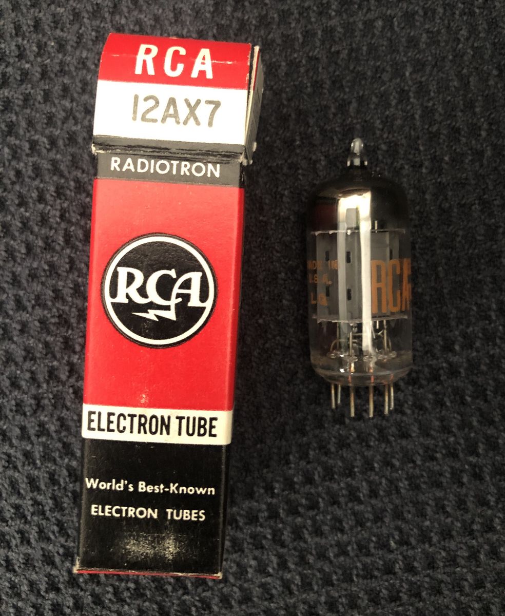 VIntage 12AX7 RCA Vacuum Tube For Amps/HiFi