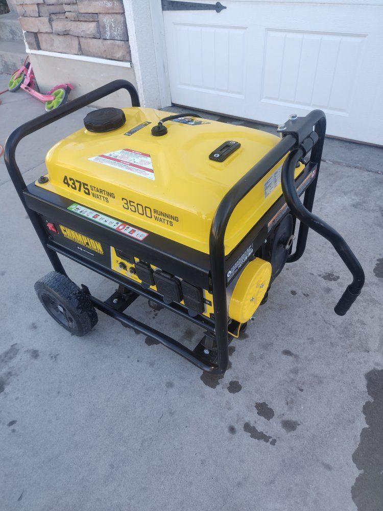 Champion Power Equipment 4375/3500W Portable Generator with Wheels