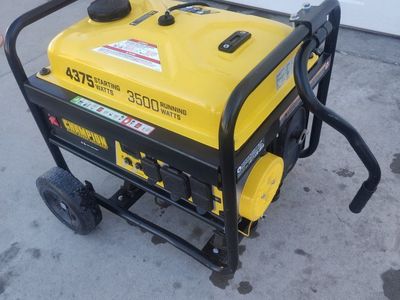 Champion Power Equipment 4375/3500W Portable Generator with Wheels