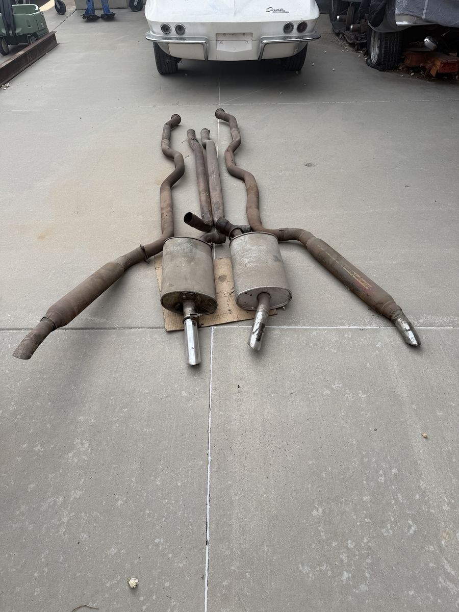 1963 C2 Chevrolet Corvette Dual Exhaust System