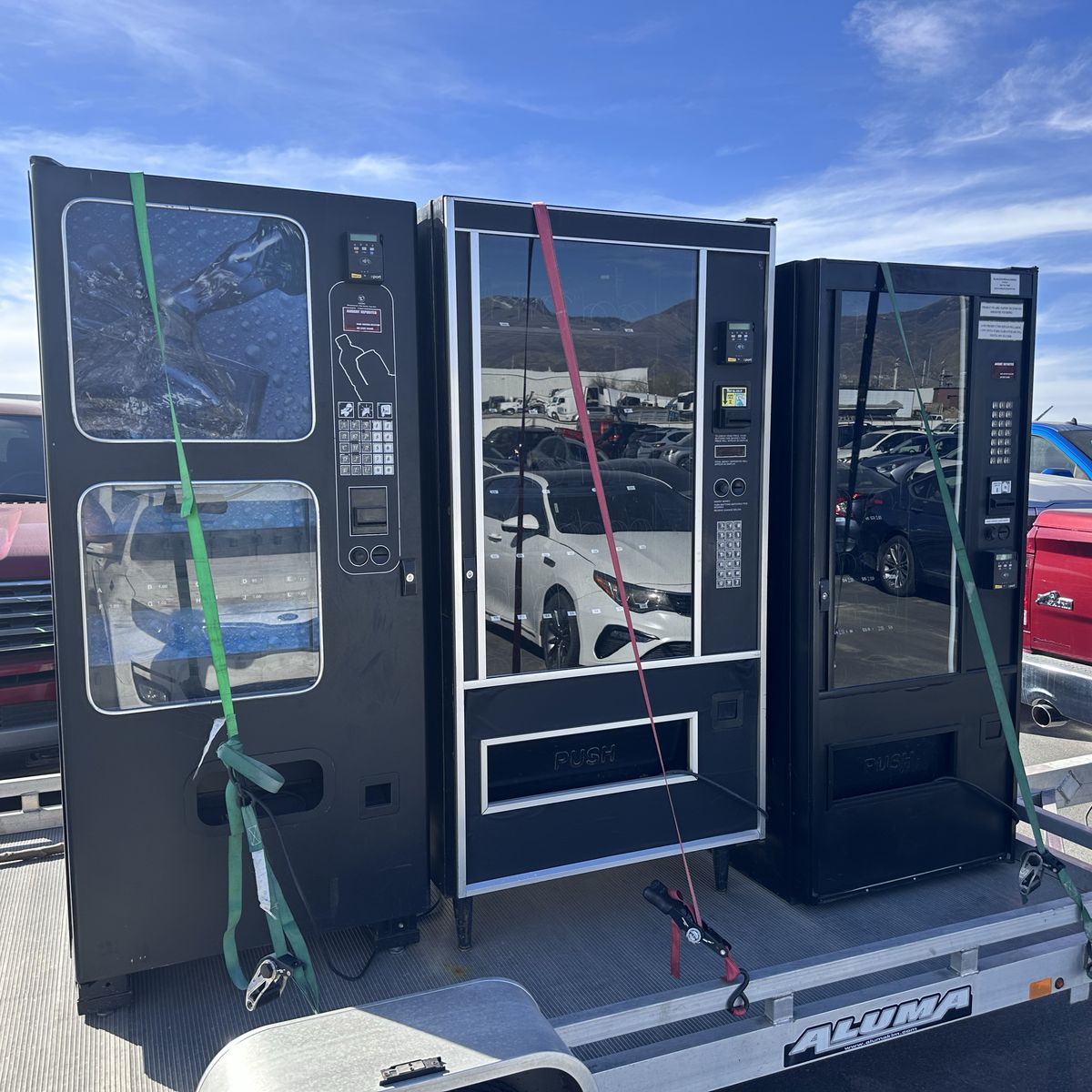 3 Vending Machines - Credit Card Capable