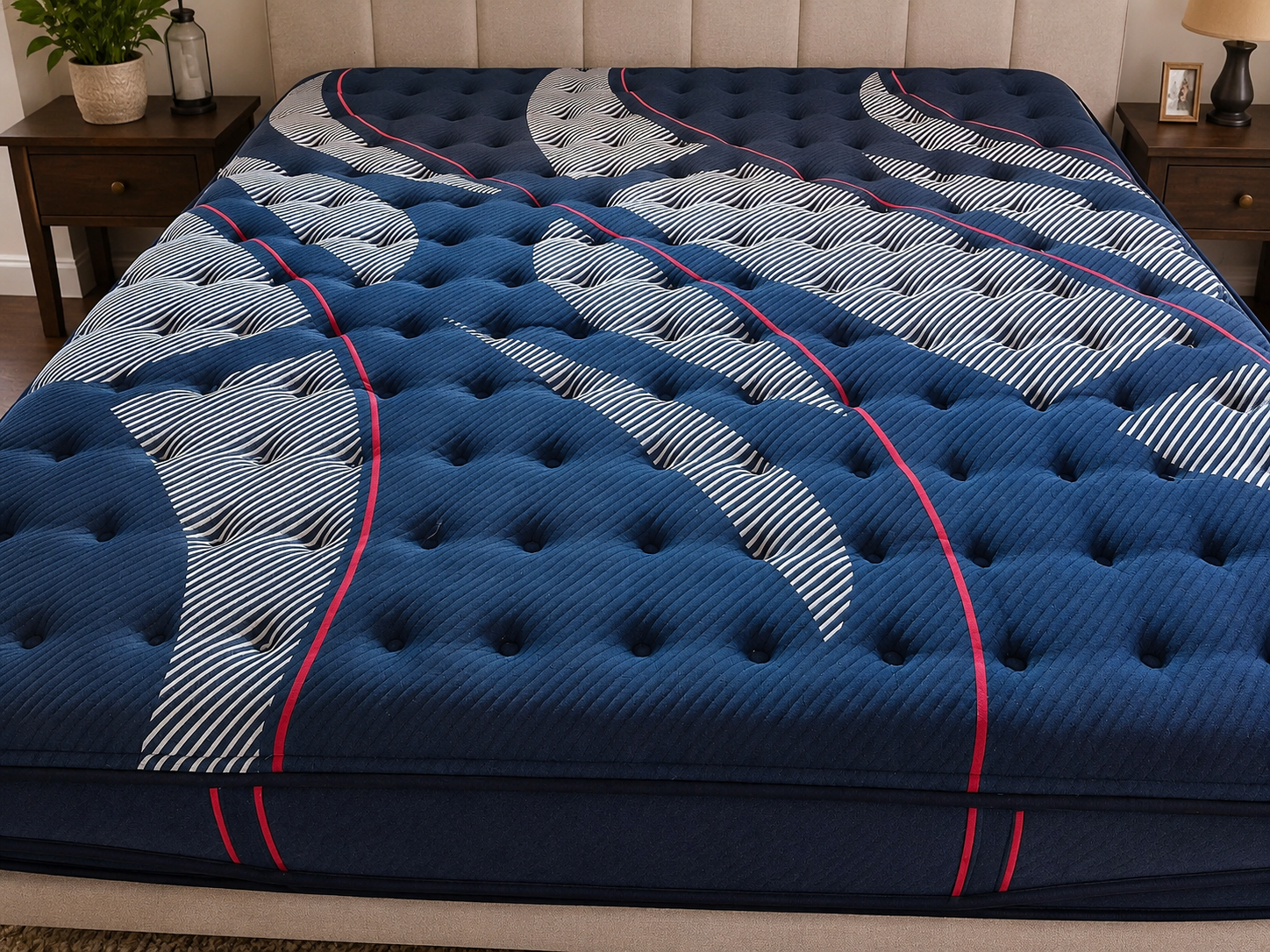 King Sealy Posturepedic Elite Brenham II 16" Medium Euro Top Mattress – Like New