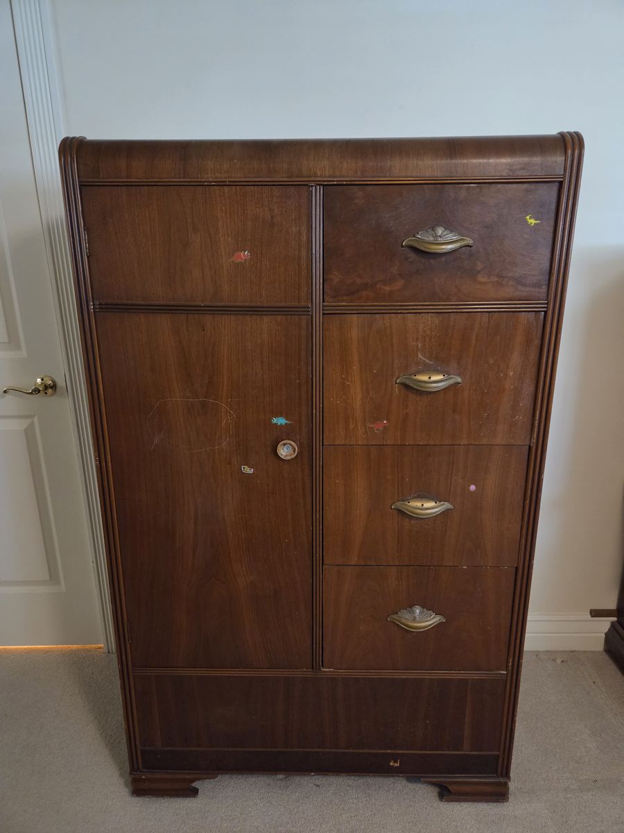 Antique Cedar Armoire