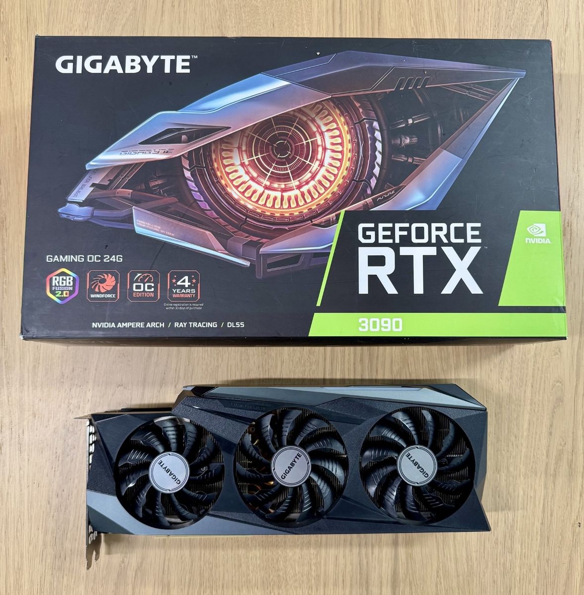 GIGABYTE GeForce NVIDIA RTX 3090 GAMING OC 24GB GDDR6X Graphics Card