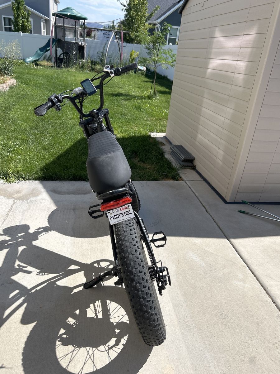 Movcan v60 pro Electric Bike - Black Fat Tire E-Bike