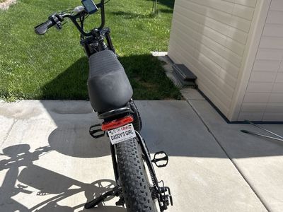 Movcan v60 pro Electric Bike - Black Fat Tire E-Bike