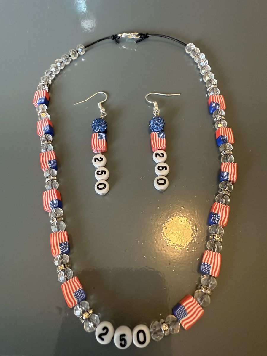 America’s 250th anniversary jewelry set