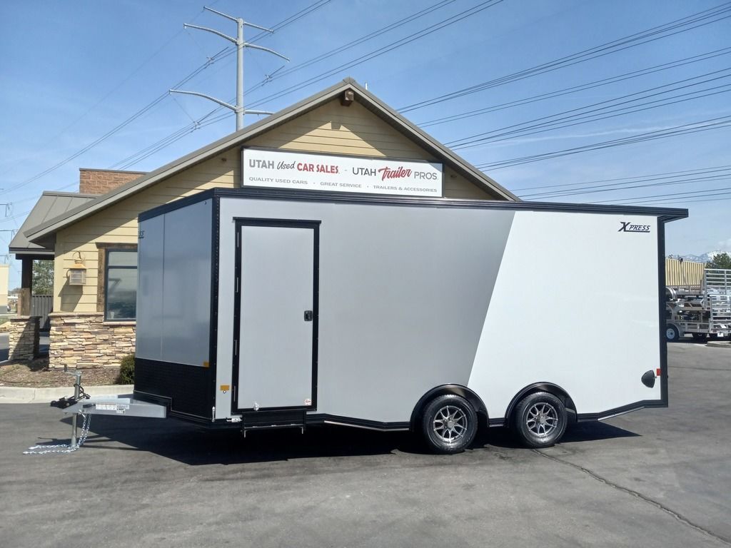 8x18 / 8.5x18 Enclosed Cargo .080 All Aluminum UTV/ATV Trailer Xpress 2026