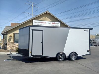 8x18 / 8.5x18 Enclosed Cargo .080 All Aluminum UTV/ATV Trailer Xpress 2026